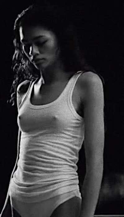 Zendaya, in that tank top