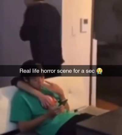Real life horror scene