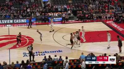[Highlight] Compilation of Raptors offensive plays on Jokić
