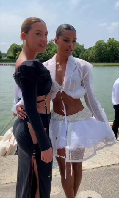 Ad&egrave;le Exarchopoulos | 'Le Chouchou' Jacquemus show in Versailles in France | June 26, 2023
