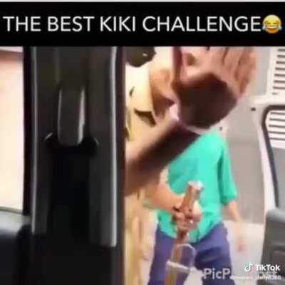 The best kiki challenge...