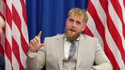 Jake Paul asks Trump which historical figure he’d want to be. Trump says he’d just be Donald Trump again.