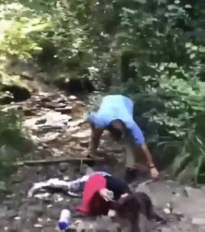 WCGW walking on mud