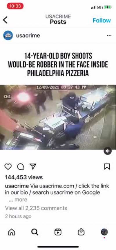Pizza shop shooting