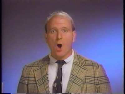 Steve Ballmer promoting Windows 1.0 in 1986