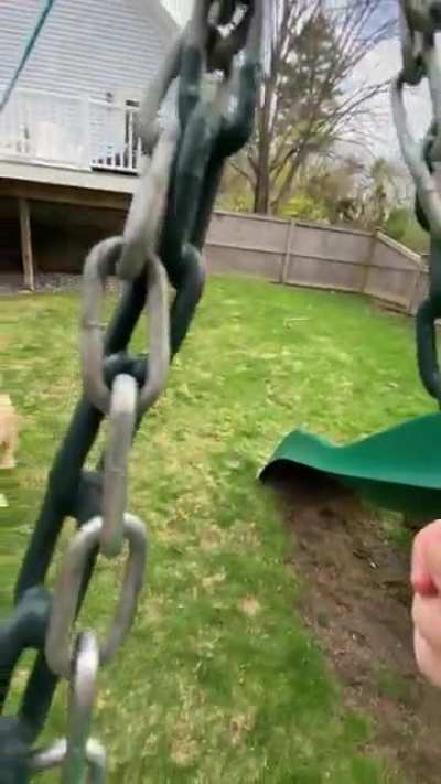A bad zip line that snapped while I was on it (yes, it&rsquo;s a repost, but people were asking for a cut where we could actually hear the scream)