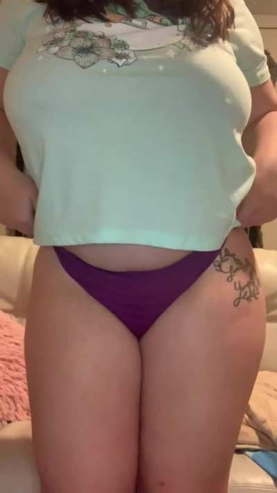 I don&rsquo;t even know what size these are anymore [tittydrop]