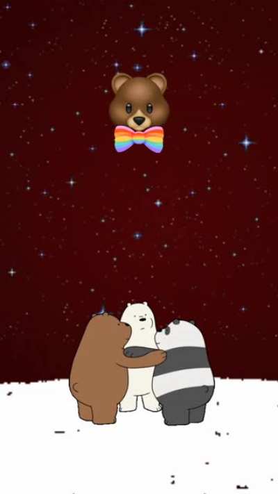There is no to the moon today only the 🏳️&zwj;🌈🐻 stars printing puts ! Let&rsquo;s dance to that