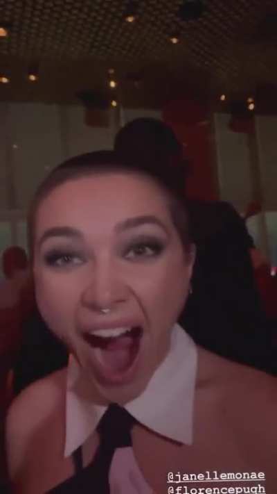 Janelle Mon&aacute;e and Florence Pugh
