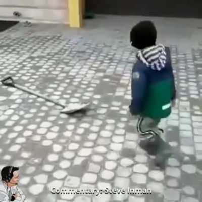 He tries &amp;amp; succeeds, then tries again
