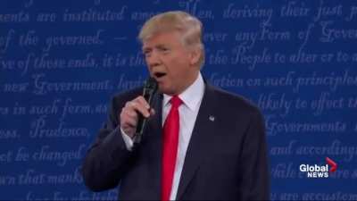 Trump on his Weed