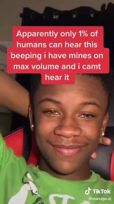 I can&rsquo;t hear it