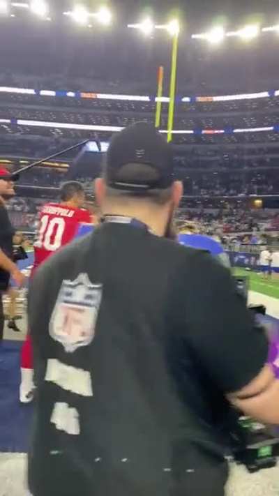 [Highlight] Jimmy Garoppolo tells Jerry World "this is our house!"