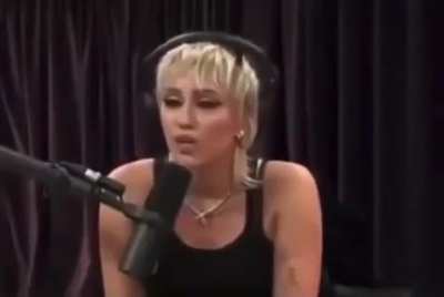 Miley Cyrus on whether she's crazy or not