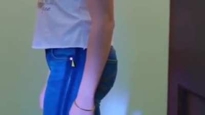 Jeans in Swimming for Gold