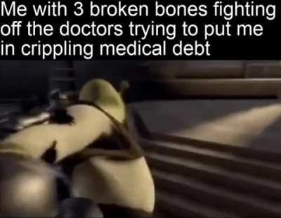 Don&rsquo;t you love not being able to pay for medical treatment