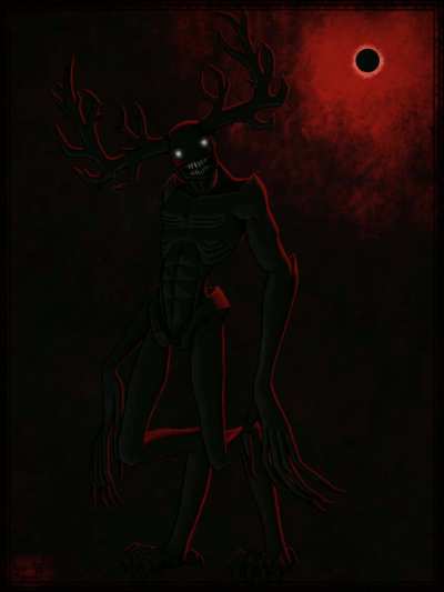 [RF] Brother Barbs, entity of the Deep Woods for u/MrMagicMimic (animated!)