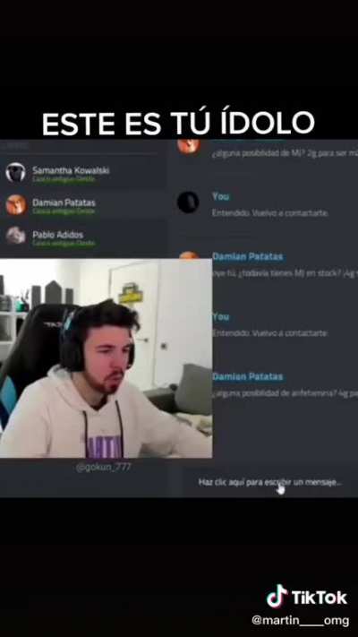 Este es tu ídolo?