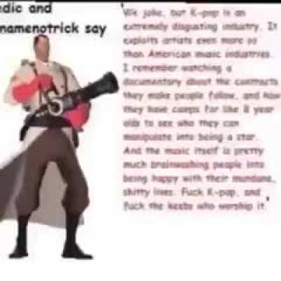 hey medic i like kpop