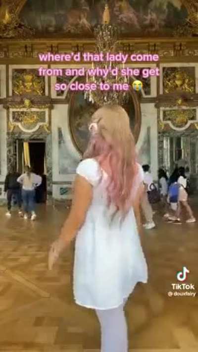 Girl on tiktok