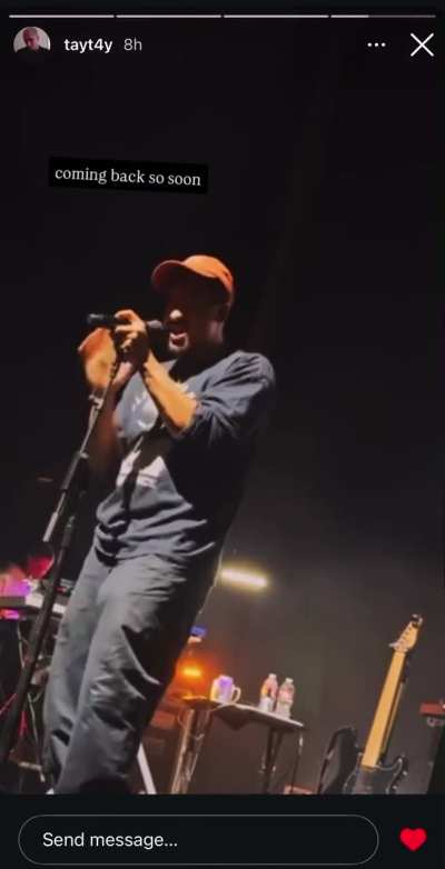 Automatic live on their sound engineer&rsquo;s story (@tayt4y)