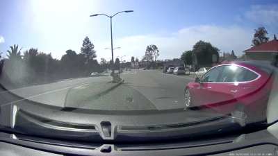 "You hit me! I was watching my screen and it didn't show any cars! I was signalling so I had right of way!" -Actual quote from her