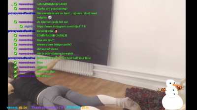 Chat tells kid to "hit it". (Credit to Ghrey on YouTube)