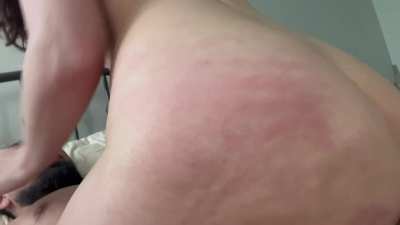 Bouncing on my cock