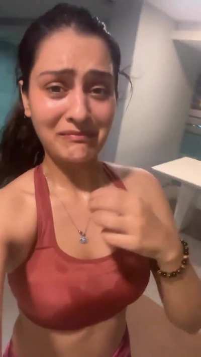 Payal Rajput Sweaty