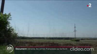 A Day with the Ukrainian Artillerymen using the French CAESAR 155mm Howitzers sent by France to 🇺🇦