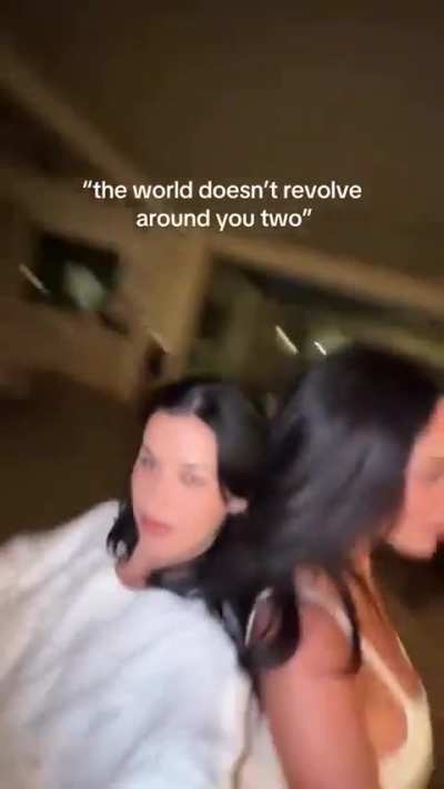 The world doesn&rsquo;t revolve around you two with STASSIE via TikTok