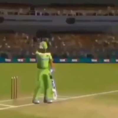 Scenes from 14th oct chad Nawaz v Kohli