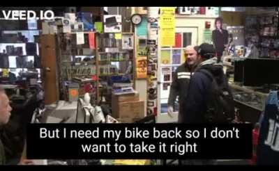 Stolen bike