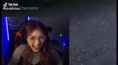 She got scared