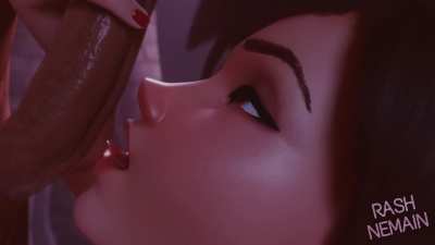 Tracer Handjob, Blowjob, Facial (RashNemain)