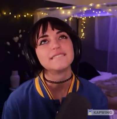 A clip I made from one of Gibi&rsquo;s recent answering personal Q&rsquo;s vid. 🤤