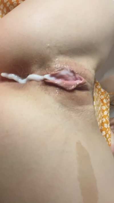 my pussy after a big creampie 🥵link in comments ⬇️ 30% less