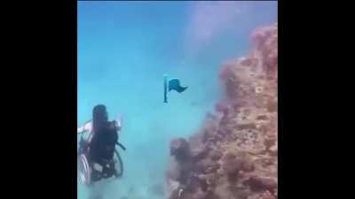 Me drowning in Namia Khalifas wave 👩&zwj;🦽