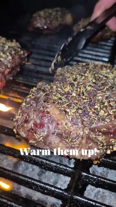 The only way to heat them up properly!