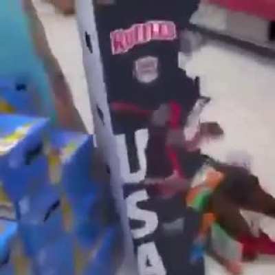 Never sneak on a horse from behind