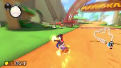 Mario Kart is unforgiving 