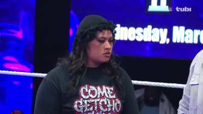 Tonight On WWE Evolve: The Contract signing between Kendal Grey &amp;amp; PJ Vasa for Evolve Succession II ends in chaos!