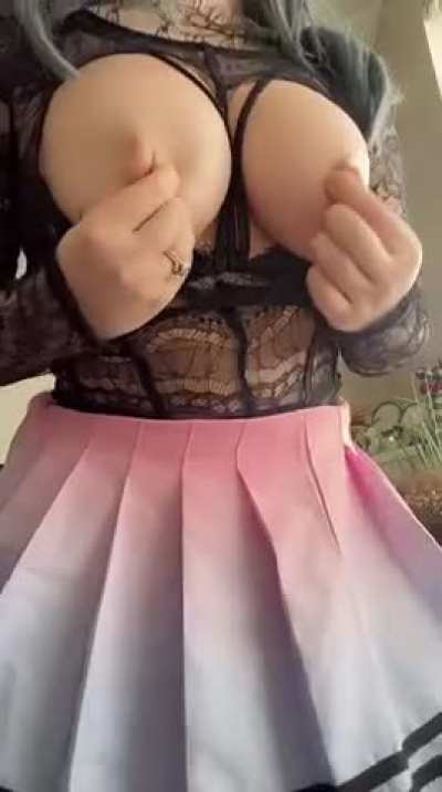 As a real life waifu I'm more than happy to perform my fuckdoll duties