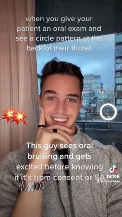 Dentist guy is a total creep