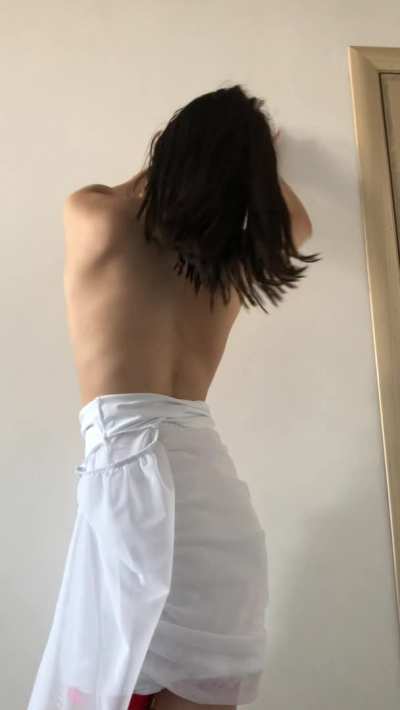 I just love massaging my boobs.