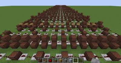 I made the Alicization op1 with Minecraft noteblocks! Hope it's appreciated here! Stay cool people!