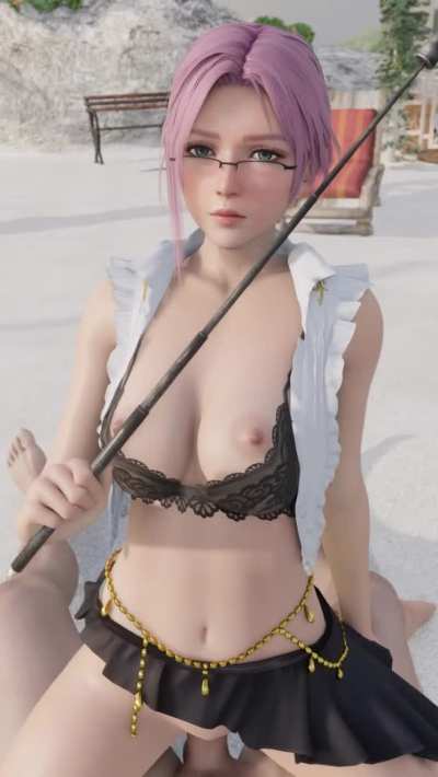 Elise riding (Lazy<wbr>Procr<wbr>astin<wbr>ator) [Dead or Alive]