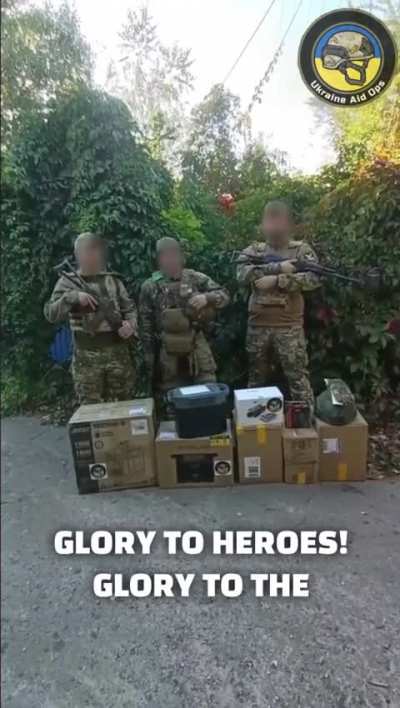 Ukraine Aid Operations - Why do we provide Ecoflows and Generators to dozens of units🤔 Because energy supply is key to operate drones and communication devices on the battlefield💡 This unit received from Yuri an Ecoflow, Generator, Mavic 3 Drone, Active E