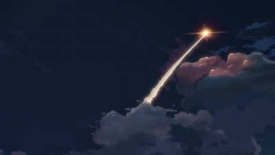 Watching a rocket launch [5 Centimeters Per Second]