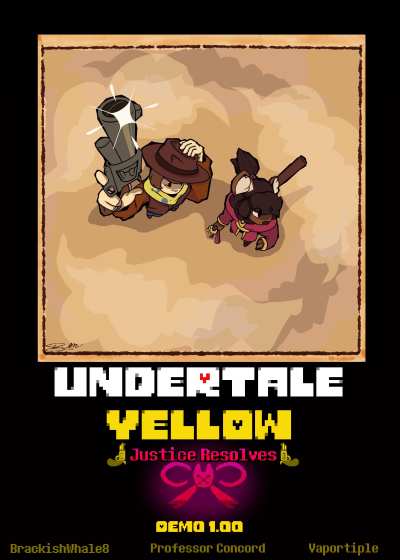 Undertale Yellow: Justice Resolves Demo is here!
